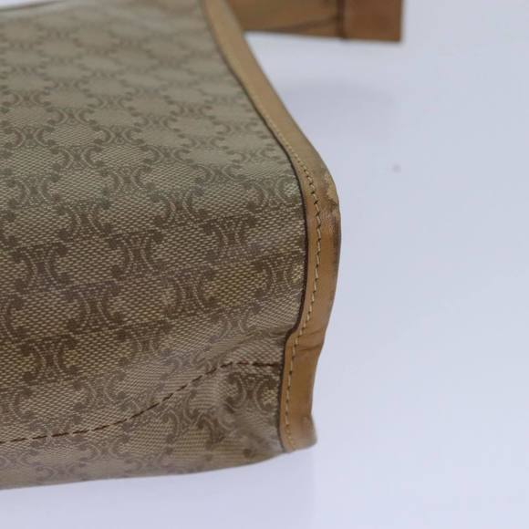 CELINE Macadam Canvas Clutch Bag Beige Auth ar12311 - Picture 15 of 16